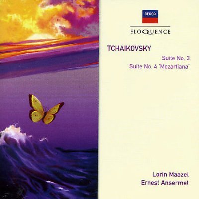 Cover for P.I. Tchaikovsky · Suites No.3 &amp; 4 (CD) (1990)