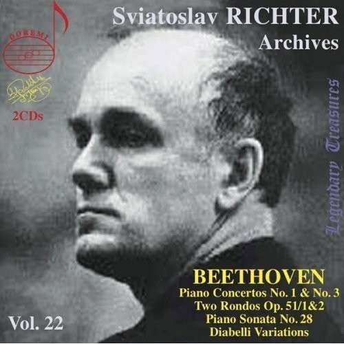 Richter Archives 22 - Beethoven / Richter - Música - DOREMI - 0061297802234 - 12 de noviembre de 2013