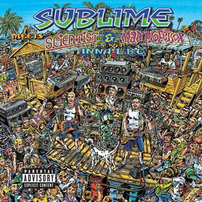 Cover for Sublime · Meets Scientist &amp; Mad Professor (CD) (2021)