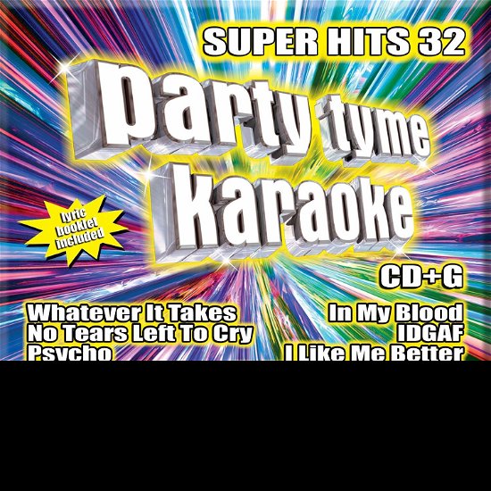 Cover for Karaoke · Party Tyme Karaoke: Super Hits 32 (CD) (2018)