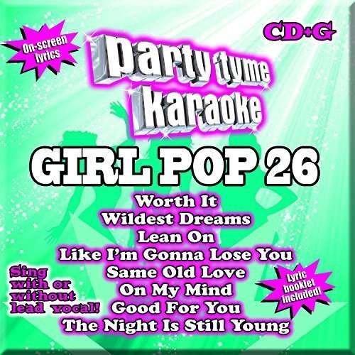 Cover for Party Tyme Karaoke: Girl Pop 26 / Various · Sybersound Girl Pop 26 (CD) (2016)
