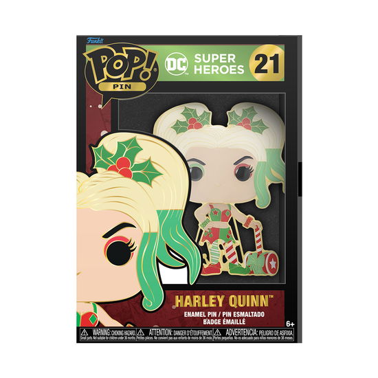 Cover for Funko Pop! Pins: · Dc Holiday - Harley Quinn (MERCH) (2022)