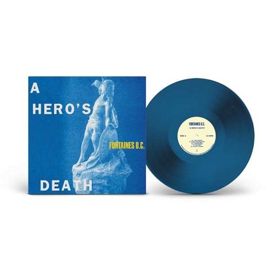 Cover for Fontaines D.C. · A Hero's Death (Blue Vinyl) (LP) [Coloured edition] (2020)