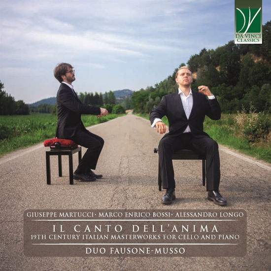 Cover for Fausone,fabio / Musso,stefano · Il Canto Dell'anima: 19th Century Italian Works (CD) (2023)