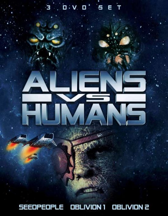 Cover for Aliens vs Humans (DVD) (2013)
