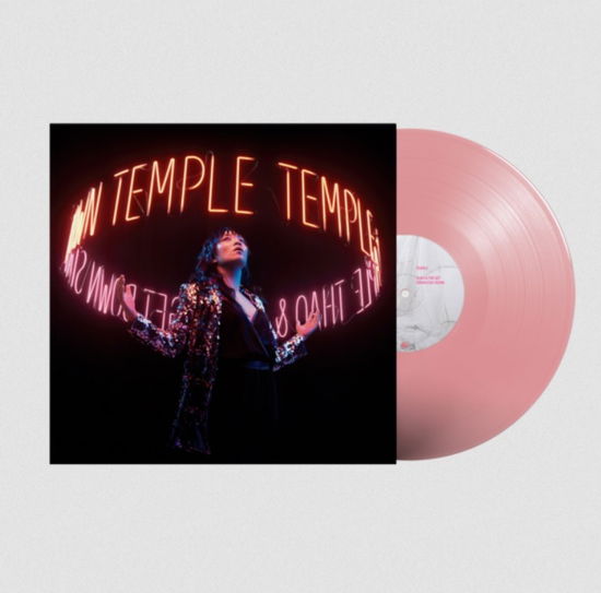 Cover for Thao and the Get Down Stay Down · Temple (Pink Transparent Vinyl with Colour Labels) (LP) [Coloured edition] (2020)