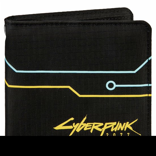 Jinx Cyberpunk 2077 Hack Wallet Black / Yellow / Blue - Jinx - Merchandise - JINX - 0889343134234 - 1. juli 2020