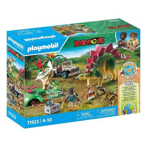 Cover for Playmobil · Research Camp With Dinos (71523) (Leketøy)