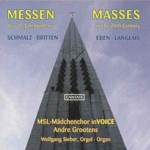 Cover for Britten / Langlais / Schmalz / Grootens / Sieber · Masses of the 20th Century (CD) (2006)