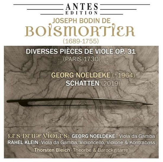 Cover for Boismortier / Les Deux Violes · Diverses Pieces De Viole 31 (CD) (2021)