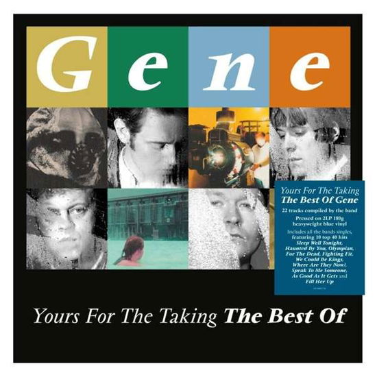 Cover for Gene · Yours For The Taking - The Best Of (Blue Vinyl) (LP) [Coloured edition] (2020)