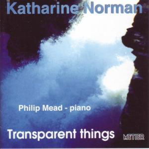 Cover for Katherine Norman · Transparent Things (CD) (2006)