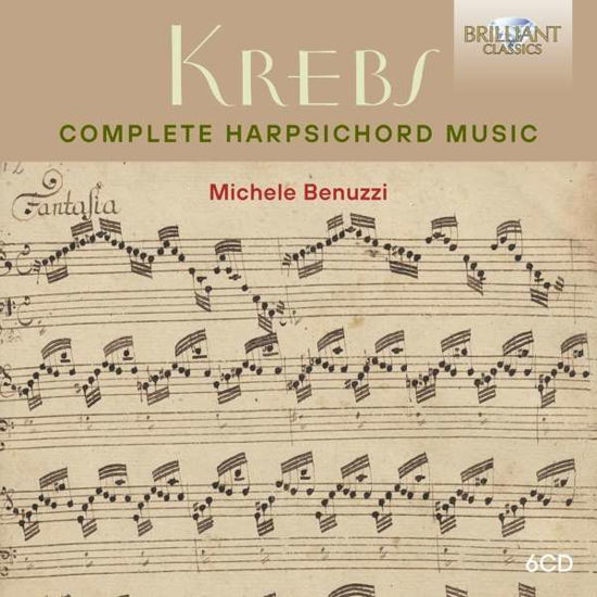 Cover for Michele Benuzzi · Krebs: Complete Harpsichord Music (CD) (2021)