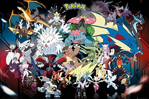 POKEMON - Poster 61X91 - Mega - Poster - Maxi - Koopwaar - Gb Eye - 5028486295234 - 14 januari 2016