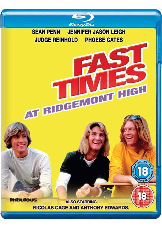 Fast Times At Ridgemont - Fast Times at Ridgemont - Elokuva - Fabulous Films - 5030697038234 - maanantai 26. kesäkuuta 2017