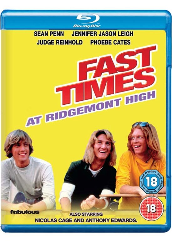 Cover for Fast Times at Ridgemont · Fast Times At Ridgemont (Blu-ray) (2017)