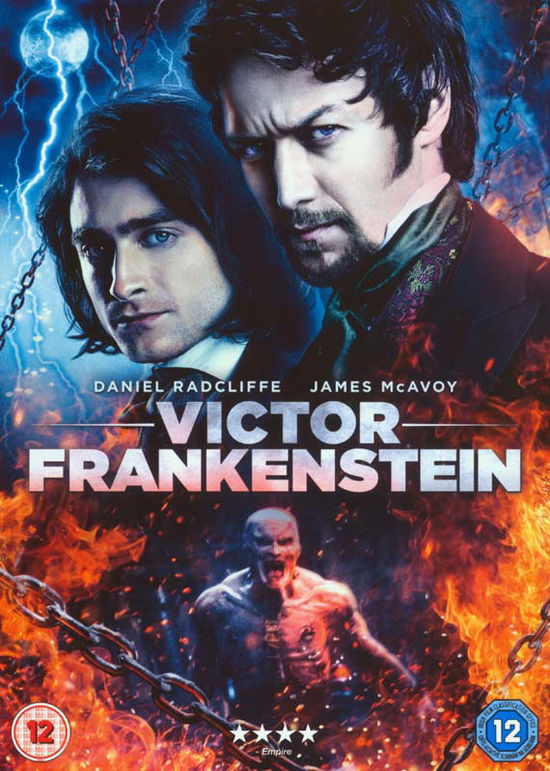 Cover for Victor Frankenstein (DVD) (2016)