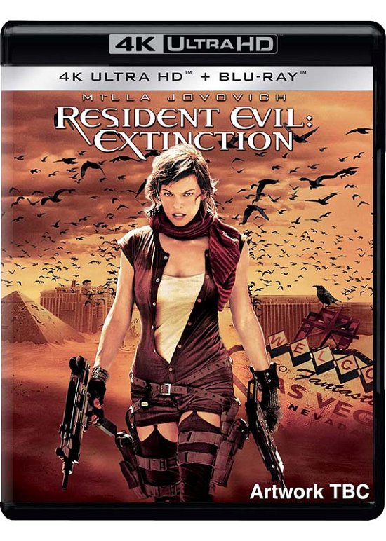 Cover for Russell Mulcahy · Resident Evil - Extinction (4K UHD Blu-ray) (2021)