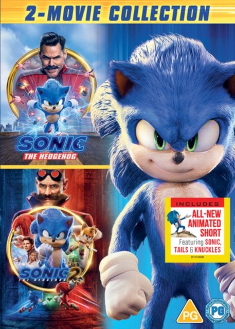 Sonic The Hedgehog 1 / Sonic The Hedgehog 2 - Sonic the Hedgehog 1 / Sonic T - Filme - Paramount Pictures - 5056453203234 - 8. August 2022