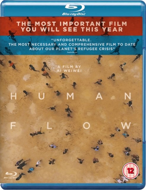 Cover for Human Flow Bluray (Blu-ray) (2018)