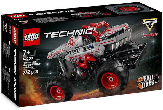 Technic - Monster JamaÂÂ¢ ThunderroarusaÂÂ¢ Pull-back (42200) - Lego - Merchandise -  - 5702017816234 - 