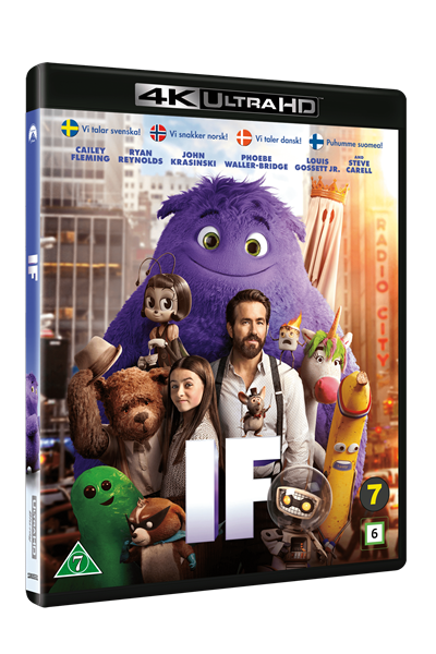 If (Imaginary Friends) (4K UHD Blu-ray) (2024)