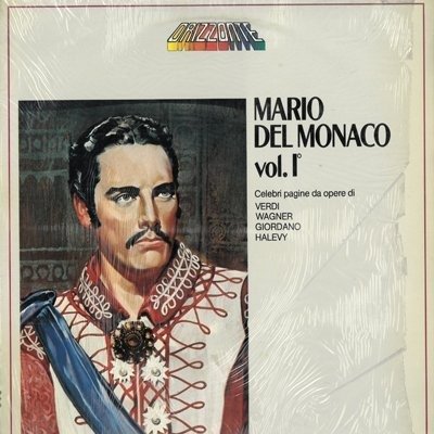 Cover for Giuseppe Verdi  · Mario Del Monaco Vol.1 (VINYL)