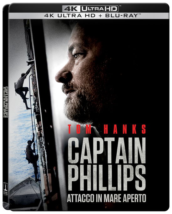 Cover for Captain Phillips · Captain Phillips - Attacco In Mare Aperto (Steelbook) (4K+Br) (4K Ultra HD/BD) (2024)