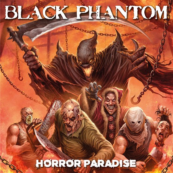 Horror Paradise - Black Phantom - Musique - PUNISHMENT 18 RECORD - 8056646930234 - 5 avril 2024