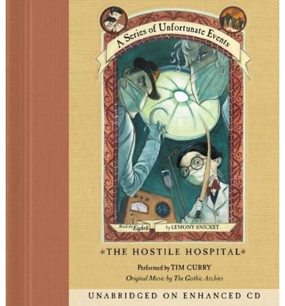 Series of Unfortunate Events #8: The Hostile Hospital CD - Lemony Snicket - Audio Book - HarperCollins - 9780060566234 - August 12, 2003