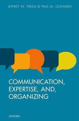 Cover for Expertise, Communication, and Organizing (Paperback Bog) (2016)