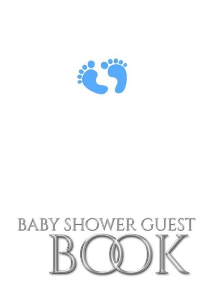 Cover for Sir Michael Huhn · Stylish Baby Shower Guest Book (Hardcover Book) (2020)