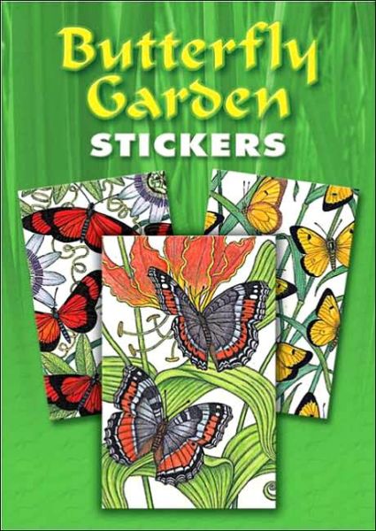 Cover for Patricia J. Wynne · Butterfly Garden Stickers - Dover Stickers (Print) (2006)