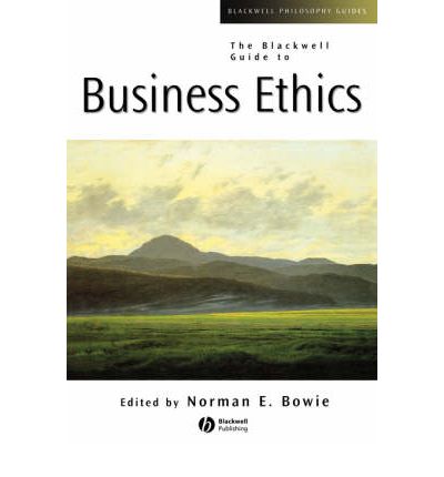 Cover for NE Bowie · The Blackwell Guide to Business Ethics - Blackwell Philosophy Guides (Paperback Bog) (2001)