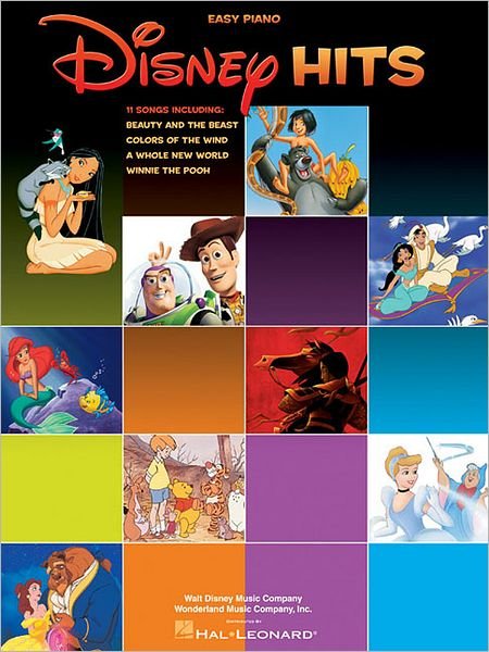 Cover for Hal Leonard Publishing Corporation · Disney Hits: Easy Piano - 11 Songs (Bog) (2001)