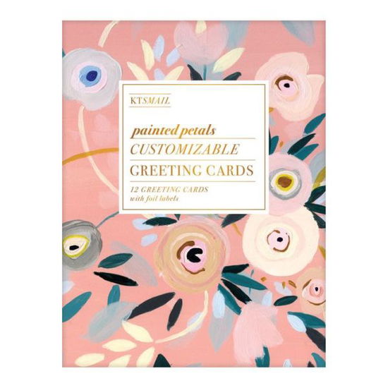 Cover for Galison · Painted Petals DIY Greeting Card Folio (Flashcards) (2018)