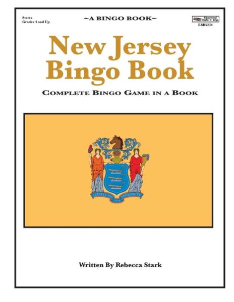 Cover for Rebecca Stark · New Jersey Bingo Book (Paperback Book) (2016)