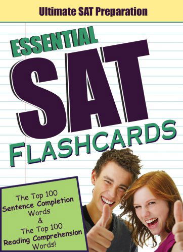 Cover for Victoria Wood · The Powerscore Essential Sat Flashcards: the Top 100 Sentence Completion Words &amp; the Top 100 Reading Comprehension Words (Powerscore Test Preparation) (Flashcards) [Crds edition] (2009)