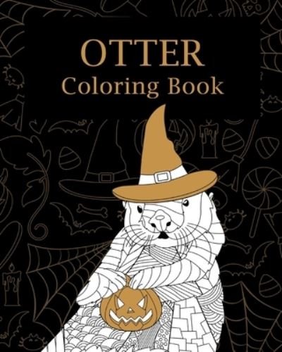 Cover for Paperland · Otter Halloween Coloring Book (Paperback Book) (2024)