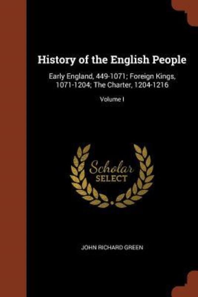 Cover for John Richard Green · History of the English People (Paperback Book) (2017)