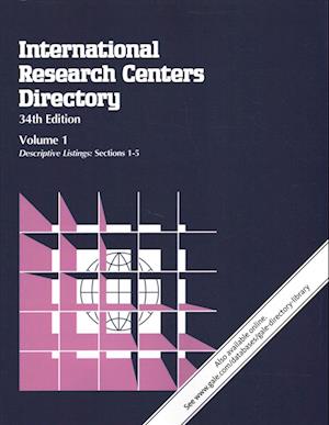 Cover for Gale Research Inc · International Research Centers Directory (Paperback Book) (2018)