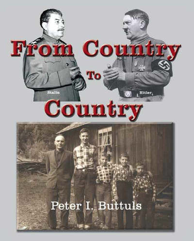Cover for Peter I. Buttuls · From Country To Country (Paperback Book) (2007)