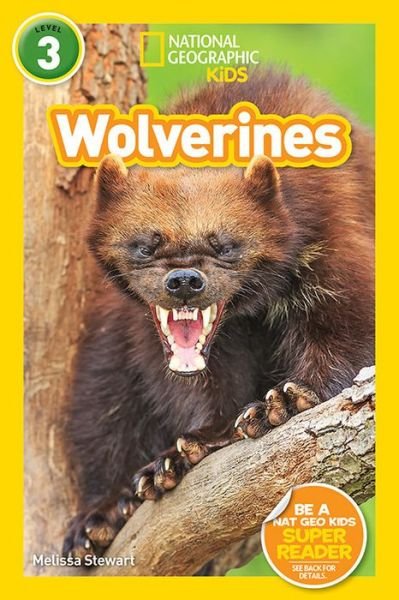 Cover for Melissa Stewart · National Geographic Readers: Wolverines (L3) - Readers (Inbunden Bok) (2018)