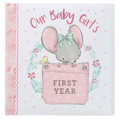 Memory Book Our Baby Girl's First Year - Christian Art Publishers - Libros - Christian Art Gifts Inc - 9781432131234 - 20 de febrero de 2020
