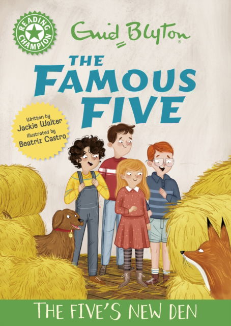 Cover for Jackie Walter · Reading Champion: The Famous Five: The Five's New Den: Green Band 5 (Hardcover Book) (2025)