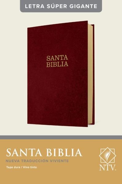 Cover for Tyndale · Santa Biblia NTV, letra super gigante (Letra Roja, Tapa dura (Hardcover bog) (2021)