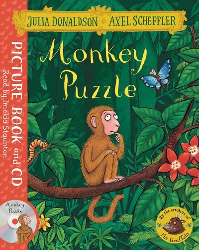 Cover for Julia Donaldson · Monkey Puzzle: Book and CD Pack (Bog) [Main Market Ed. - Monkey Puzzle: Book and CD Pack edition] (2016)