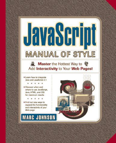 Cover for Marc Johnson · Javascript 2.1 Manual of Style (Paperback Book) (1996)