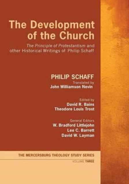 Cover for Dr Philip Schaff · The Development of the Church (Paperback Book) (2017)