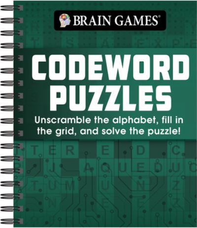 Cover for Publications International Ltd. · Brain Games - Codeword Puzzle (Spiralbuch) (2021)